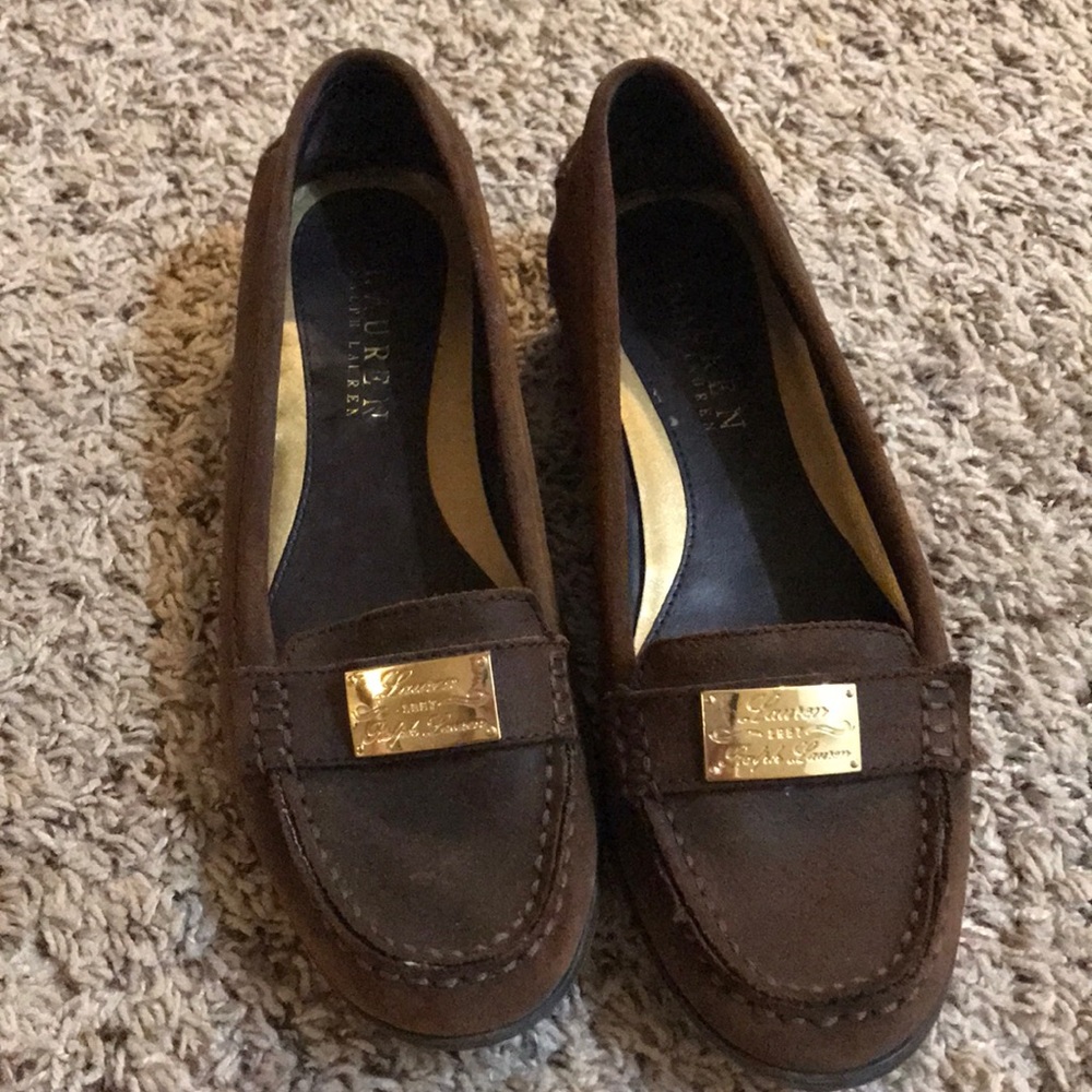 Brown Ralph Lauren Loafers